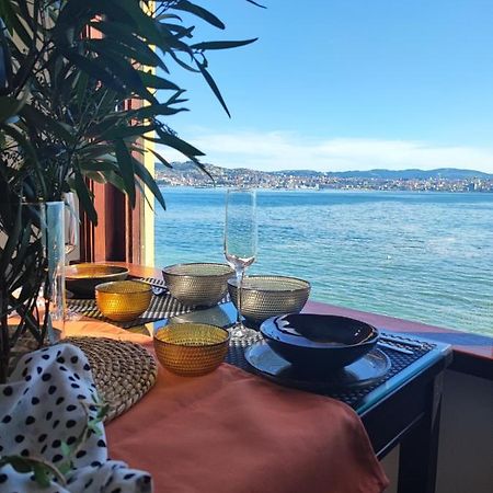 Mirador Do Mar, Encima De La Playa Apartment Moaña Екстериор снимка