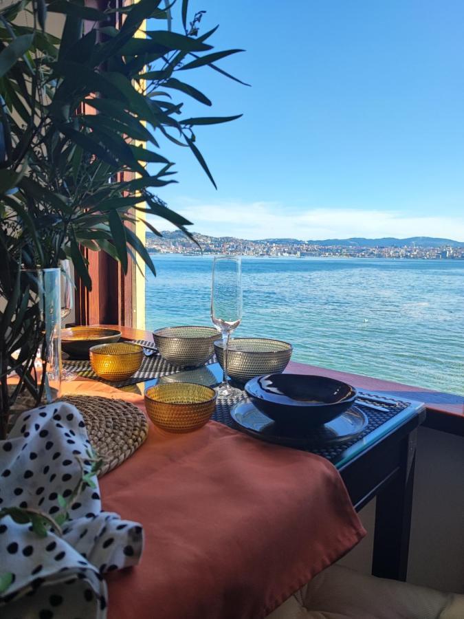 Mirador Do Mar, Encima De La Playa Apartment Moaña Екстериор снимка