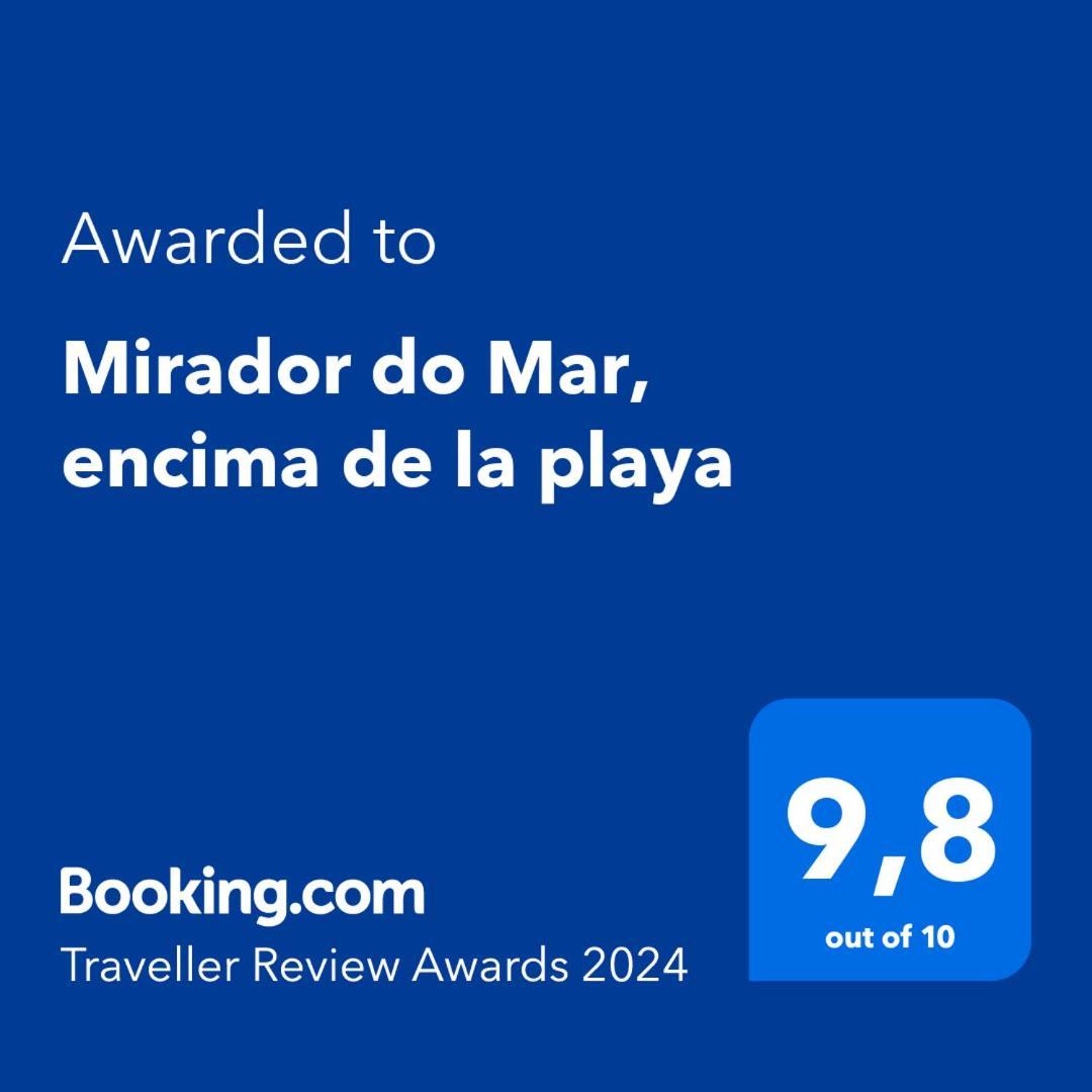 Mirador Do Mar, Encima De La Playa Apartment Moaña Екстериор снимка